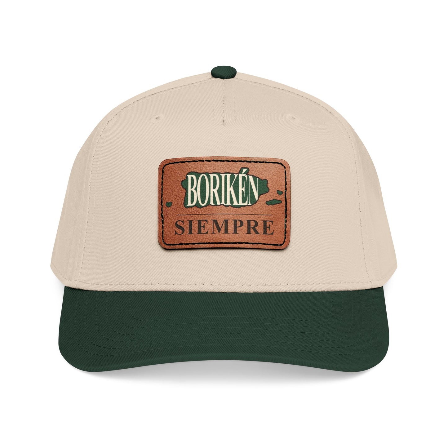 Siempre Borikén Cap with Leather Patch
