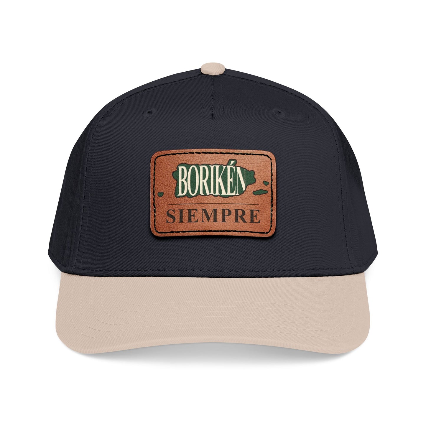 Siempre Borikén Cap with Leather Patch