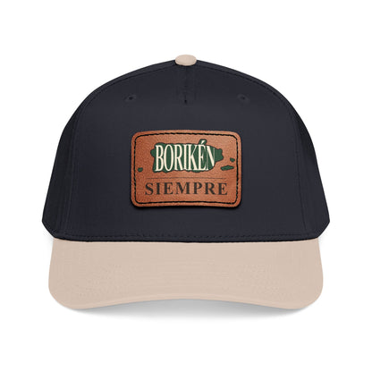 Siempre Borikén Cap with Leather Patch
