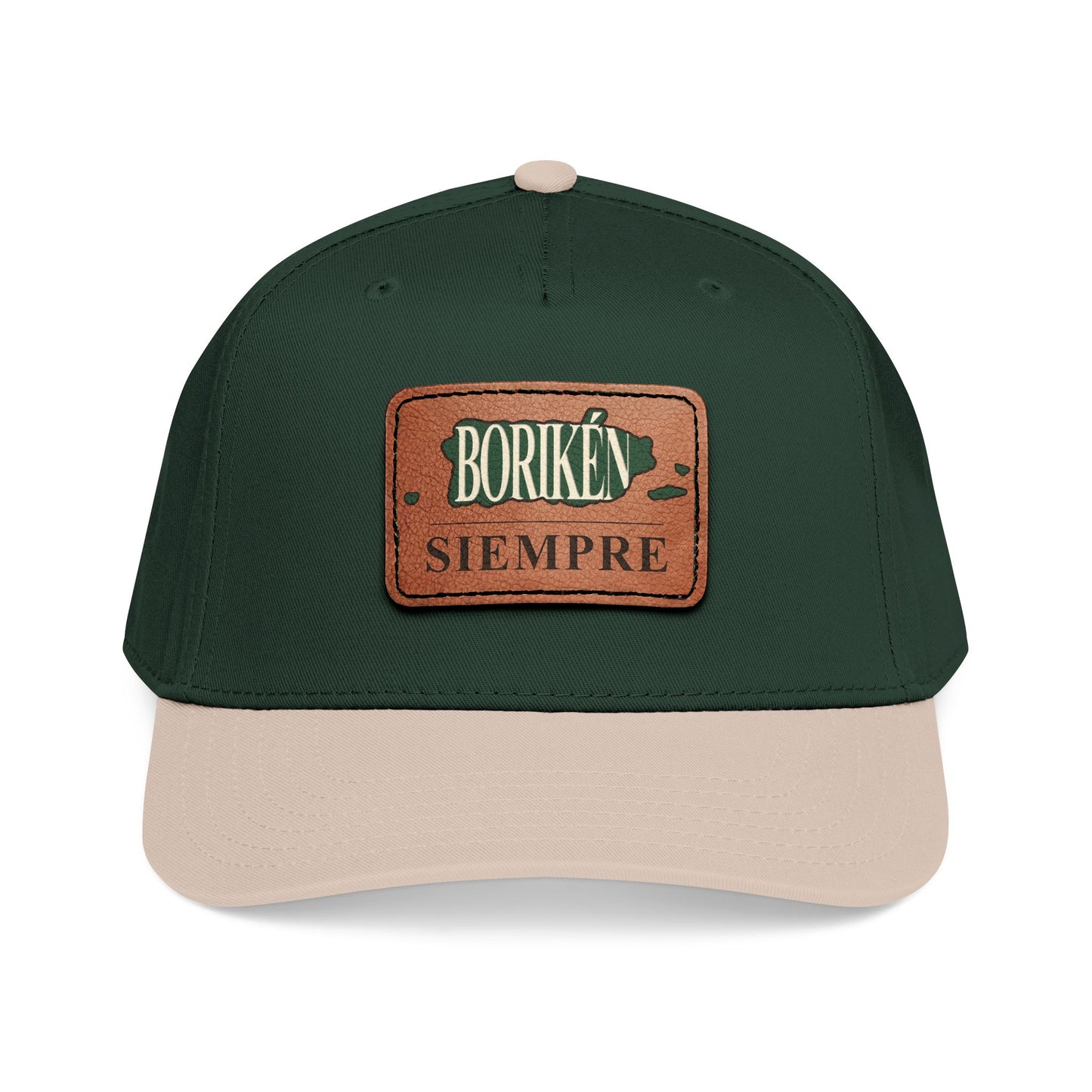 Siempre Borikén Cap with Leather Patch
