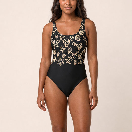 Ébano One-Piece Swimsuit
